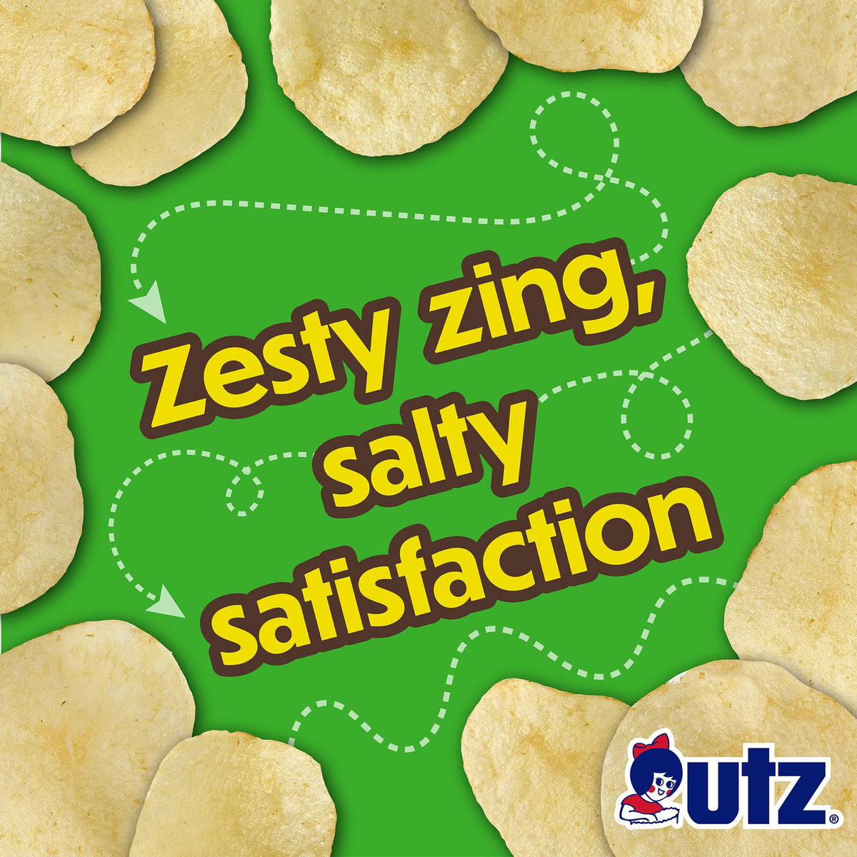 Utz Zapp's Voodoo chips bag with bold spice for snack cravings.