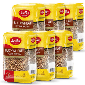 Uvelka buckwheat groats kosher certification photo signaling quality