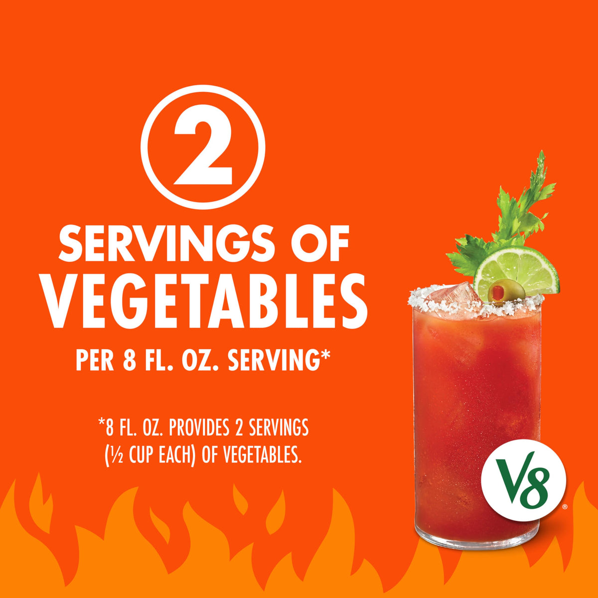 V8 Bloody Mary Spicy Mix being poured, convenient for fast, flavorful drinks