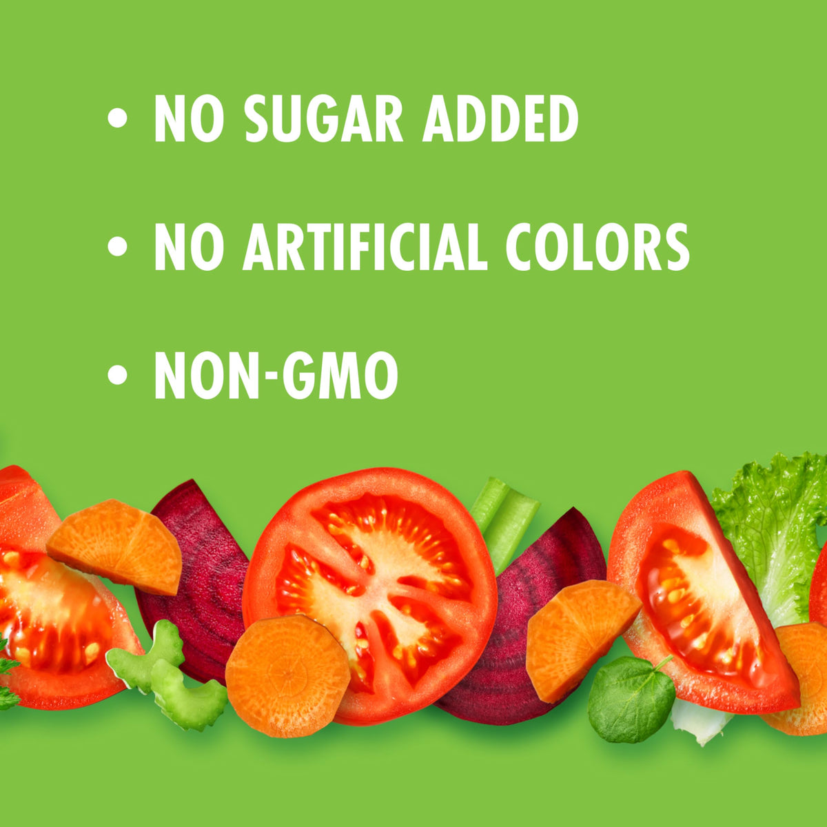 Nutrition label on V8 bottle highlighting vitamins A and C