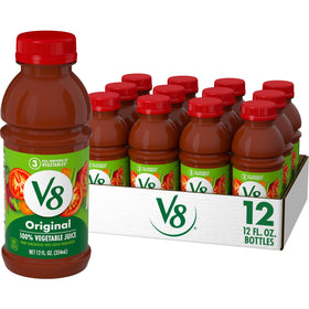 V8 Original 12oz bottle ready for an on-the-go veggie boost