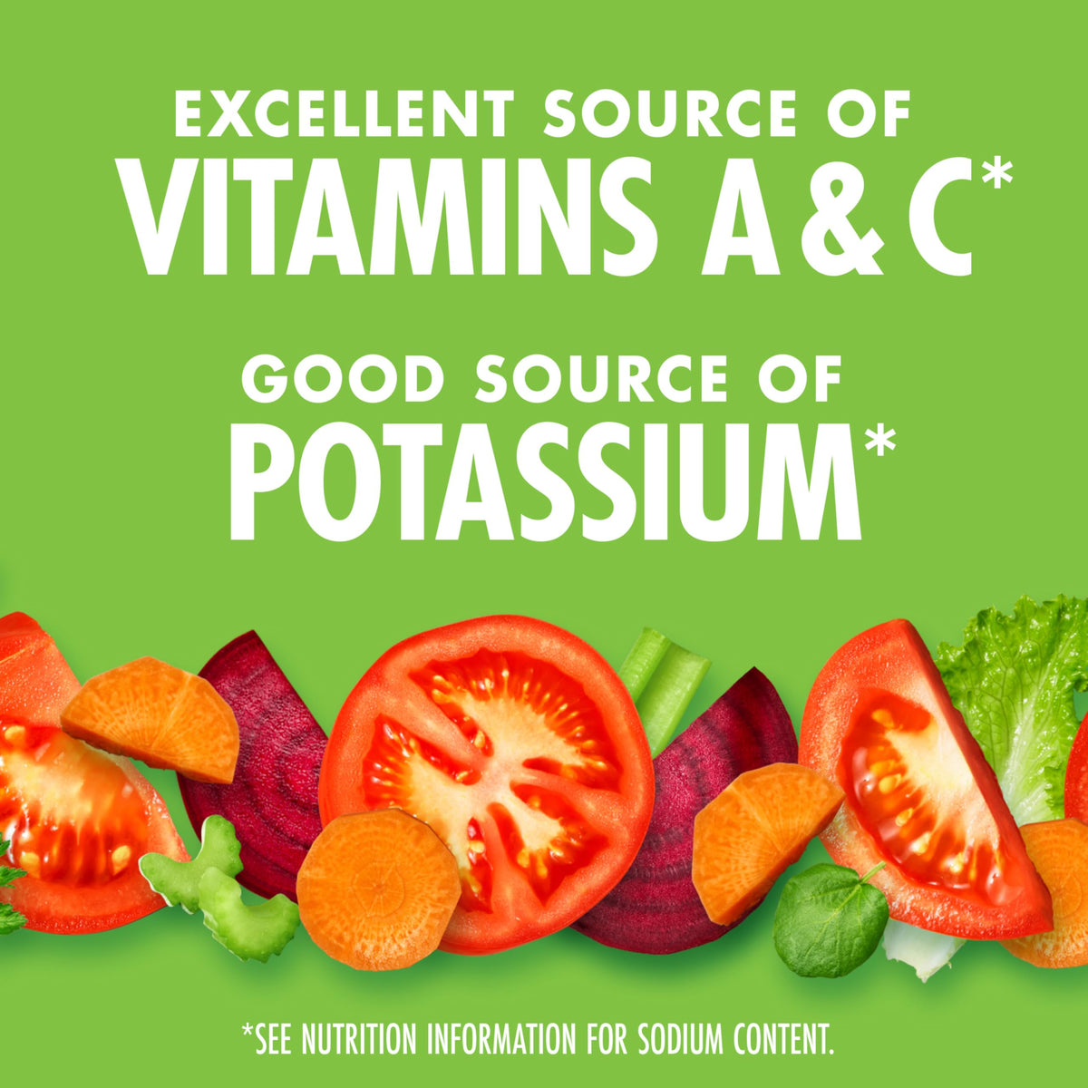 Close-up of V8 Original vegetable juice blend for cooking use