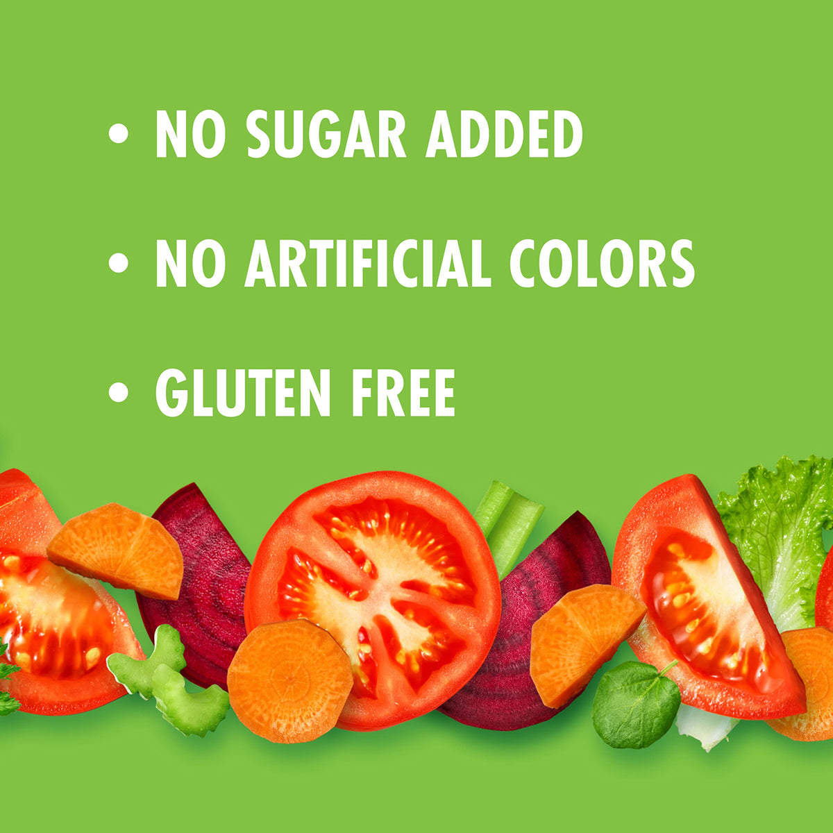 Close-up of V8 nutrition panel showing vitamin C content and ingredients