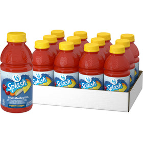 V8 Splash Fruit Medley bottle displays vibrant flavors for everyday refreshment