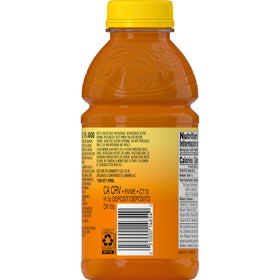 Glass of V8 Splash Tropical Blend served as a refreshing drink.