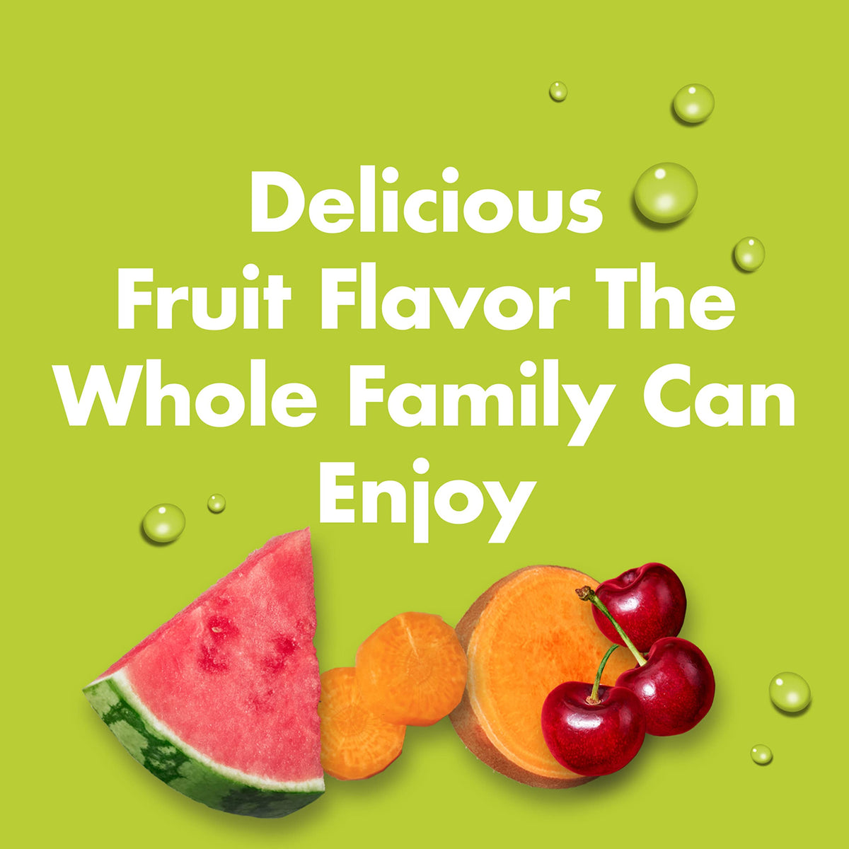 V8 Splash Watermelon Cherry nutrition label highlighting essential vitamins for a balanced sip.