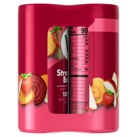 V8 Strawberry Banana post-workout refresh with antioxidants A and C.