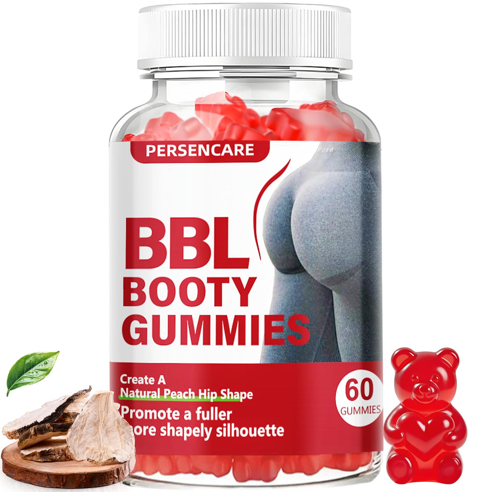 VAEYAE BBL Gummies bottle pour shows a convenient daily dose with berry flavor.
