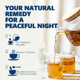 VAEYAE Cortisol Tea infusion ready for evening wind-down.