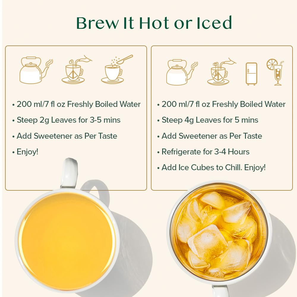 VAHDAM biodegradable tea bags reduce waste while delivering full-flavor brew