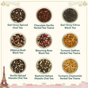 VAHDAM chocolate-vanilla-tea close-up aroma and indulgent flavor