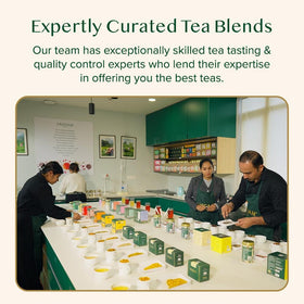 VAHDAM Darjeeling tea brew setup for easy precision and flavor