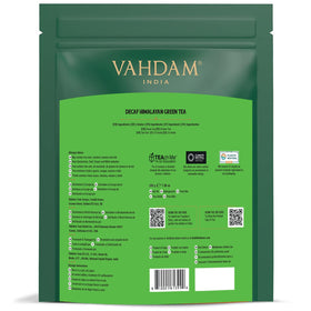 VAHDAM branding on eco-friendly, sustainable packaging