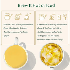 High-altitude VAHDAM Himalayan green tea leaves for bright taste