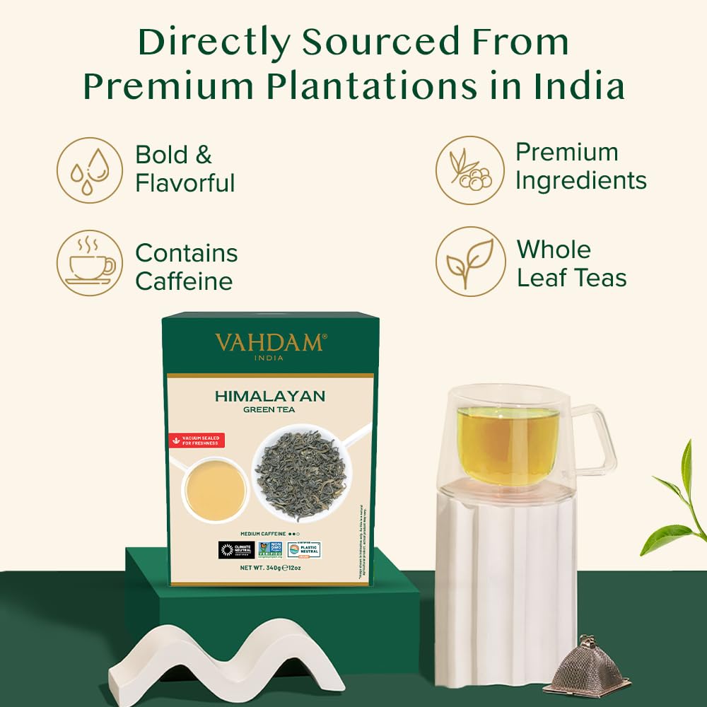 VAHDAM direct-from-premium-plantations ensures ethical sourcing and pure taste.