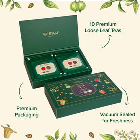 VAHDAM Earl Grey Citrus tea provides a citrus lift for afternoon