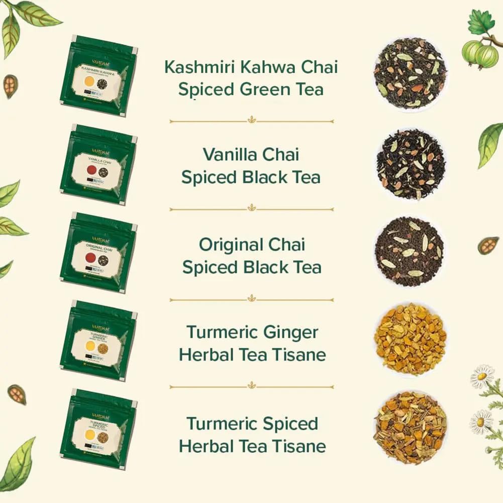 VAHDAM Earl Grey Masala Chai loose leaf blending citrus and spice