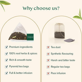 VAHDAM exotic spices blend creates bold, aromatic chai experiences.