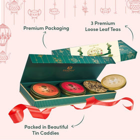 VAHDAM Gift Box Presentation — elegant gifting to celebrate special occasions.
