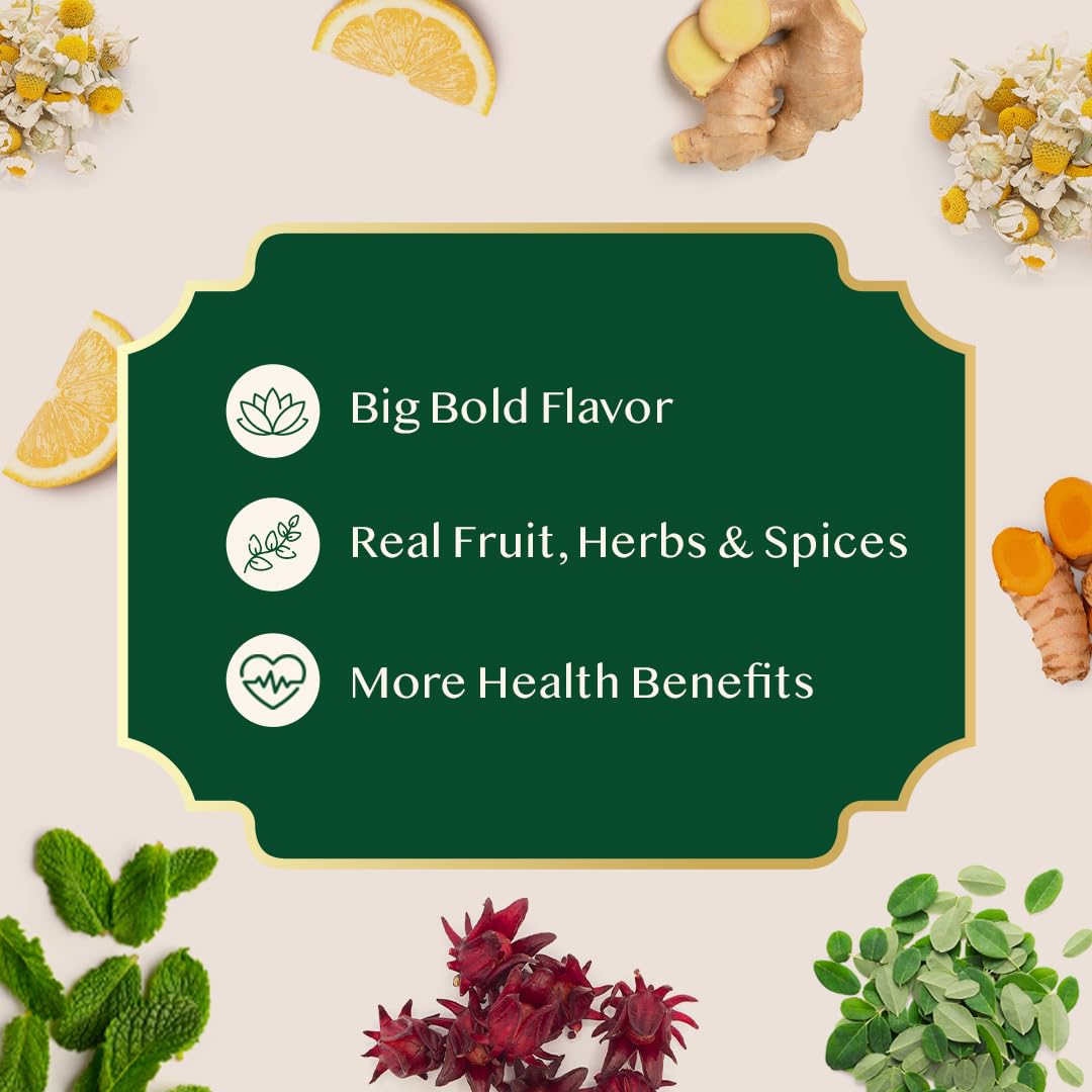 VAHDAM double-chamber tea bags enhance infusion for richer flavor
