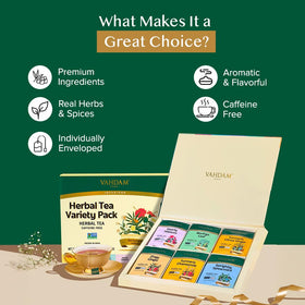 VAHDAM eco-friendly filter-paper tea bags reduce plastic use