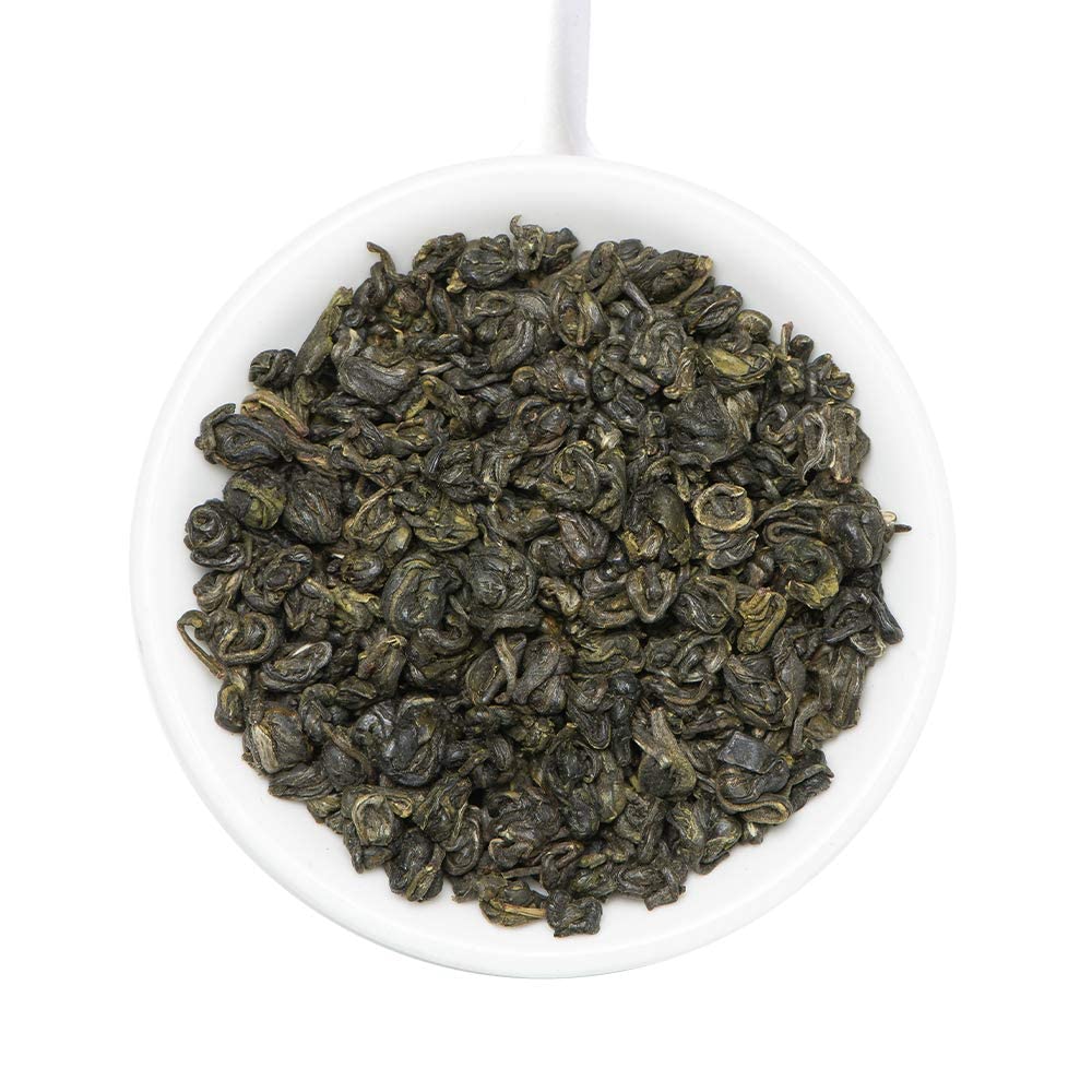 VAHDAM Himalayan Pearls pearls unfurling during steeping for layered taste