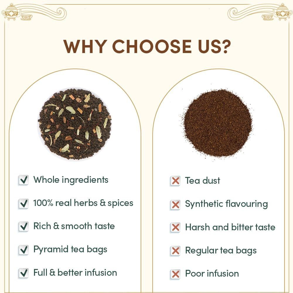 VAHDAM kashmiri-kahwa-chai-green-tea fragrant green tea with spice