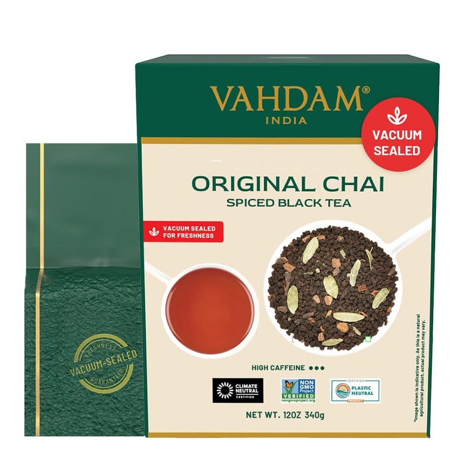 VAHDAM Masala Chai loose leaf ready to brew at home