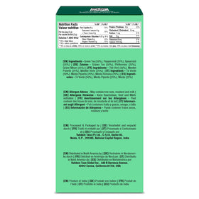 VAHDAM Mint Green Tea Bags ready for infuser or mug, offering a quick flavorful break.