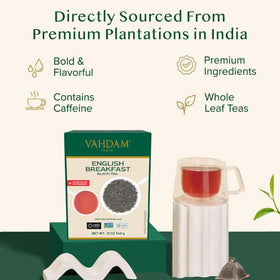 VAHDAM Morning routine image suggests a simple daily tea ritual