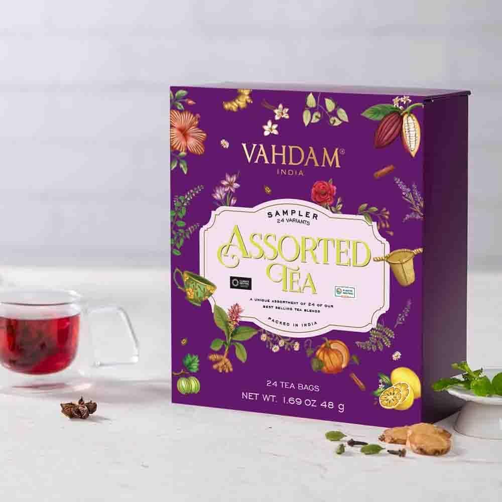 VAHDAM oolong teas selection offers nuanced flavor and balanced finish.