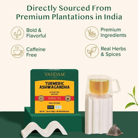VAHDAM pyramid-tea-bags-unfurl reveals full leaf flavor for a richer infusion