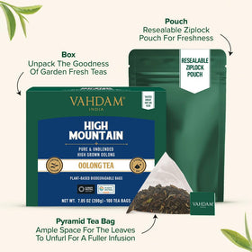 VAHDAM resealable zip pouch keeps tea fresh between uses