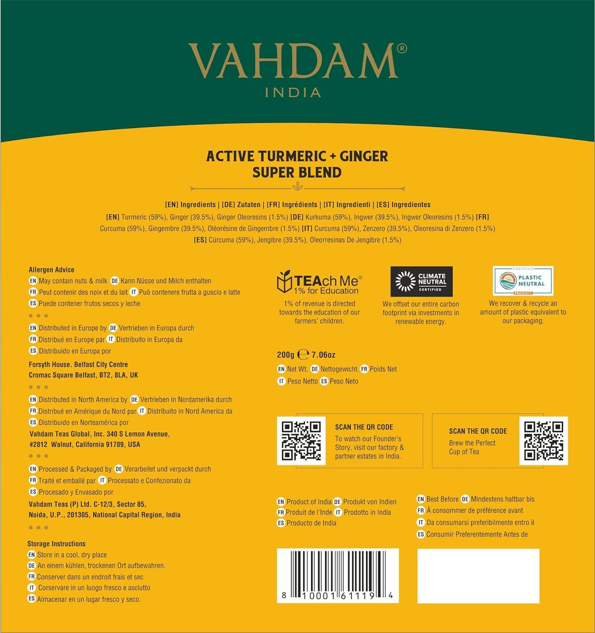 VAHDAM savory-spicy aroma invites cozy moments at home