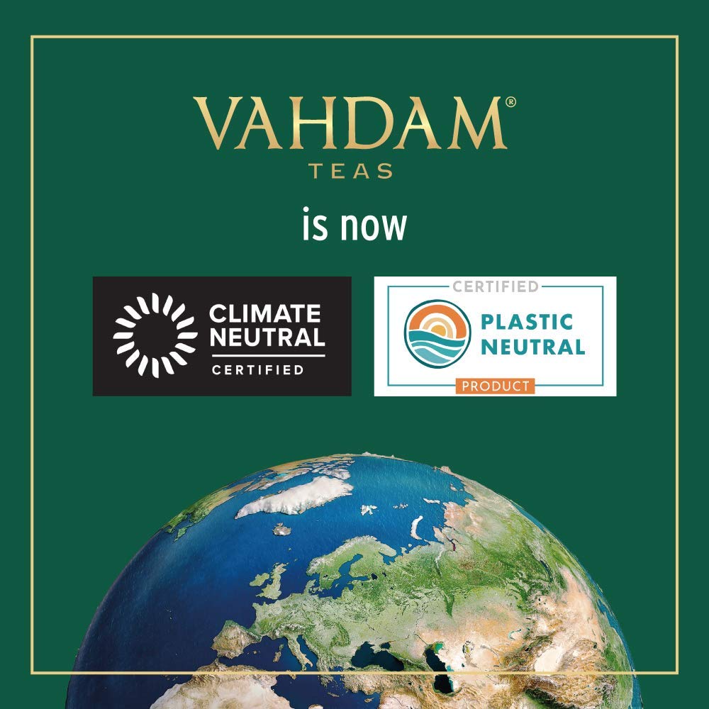 VAHDAM steeped Assam CTC cup with robust aroma.