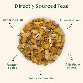 VAHDAM turmeric-spice-herbal-tea-vacuum-sealed-bag preserves garden-fresh aroma