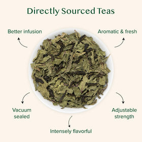 VAHDAM vacuum-sealed tea bag pack preserving freshness and flavor