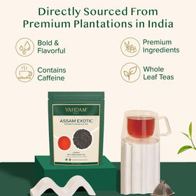 VAHDAM vacuum-sealed tea bag maintaining freshness between uses