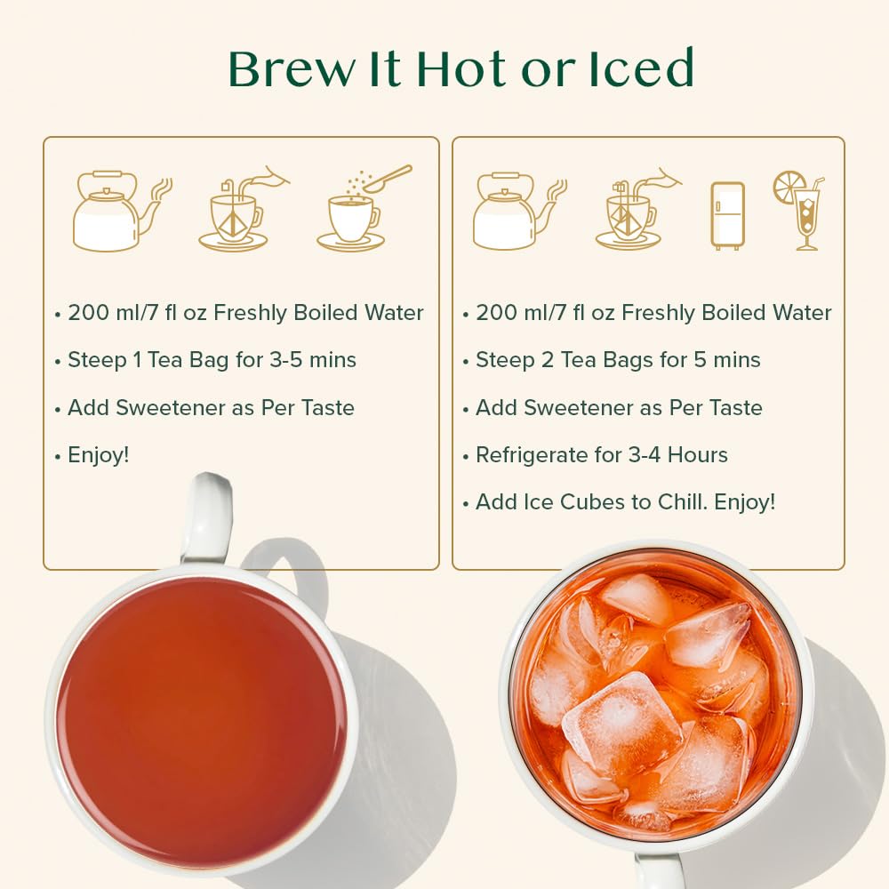 Iced VAHDAM Vanilla Spiced Chai ideal for refreshing beverages