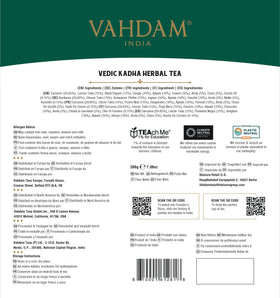 VAHDAM Kadha ready to enjoy hot or iced.