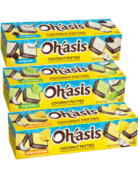 Vallary Coconut Patties Original Pack—tropical flavor, perfect for snacking.