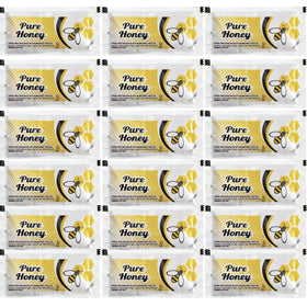 Vallary Honey Lovers Gift Pack display box shows convenient, mess-free single-serve packets for travel and on-the-go.