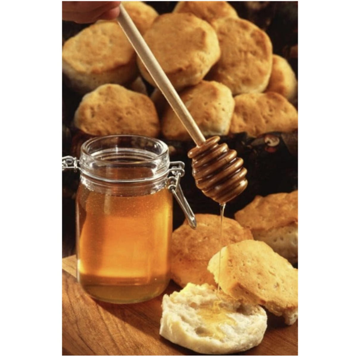 Vallary honey packets used for baking, yogurt, or snacks.