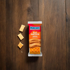 Vallary Munchies peanut butter on cheese crackers ideal for picnics and road trips.