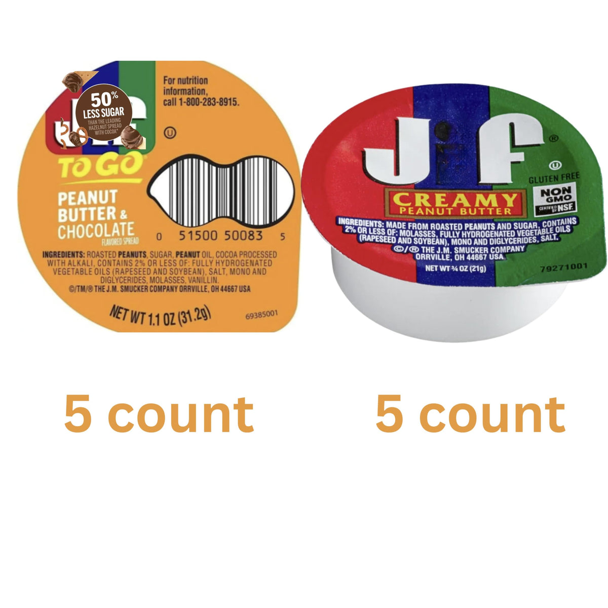 Vallary peanut butter and chocolate cups ideal for on-the-go indulgence