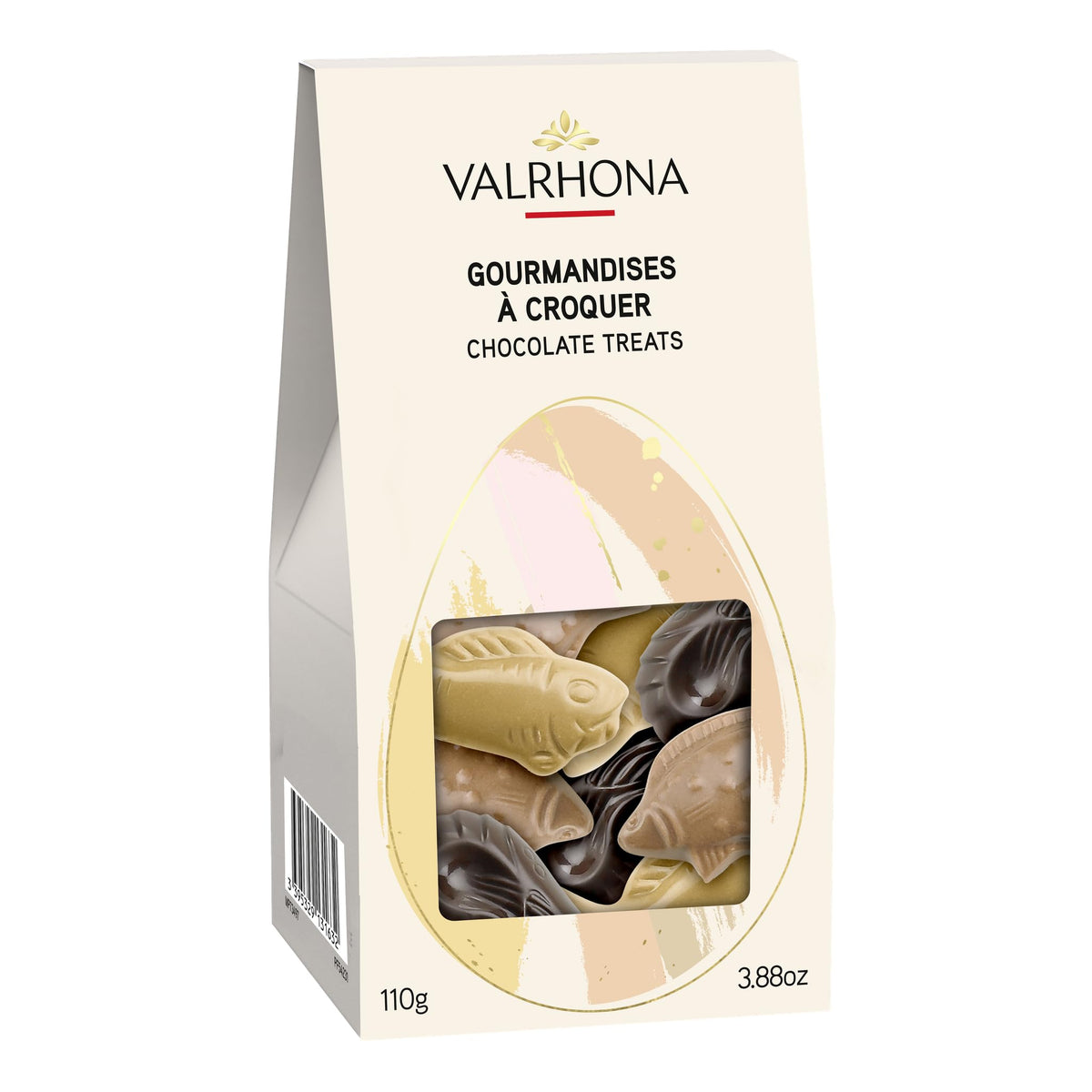 Valrhona Easter dark 61% treats with bold vanilla notes, ideal for gifting