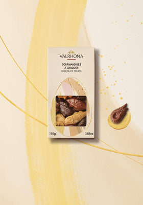Valrhona Easter milk 40% treats offer creamy malt notes, perfect for sharing