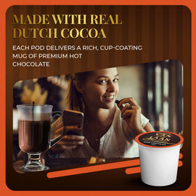 Van Der Laan pods with mini marshmallows for a creamy treat