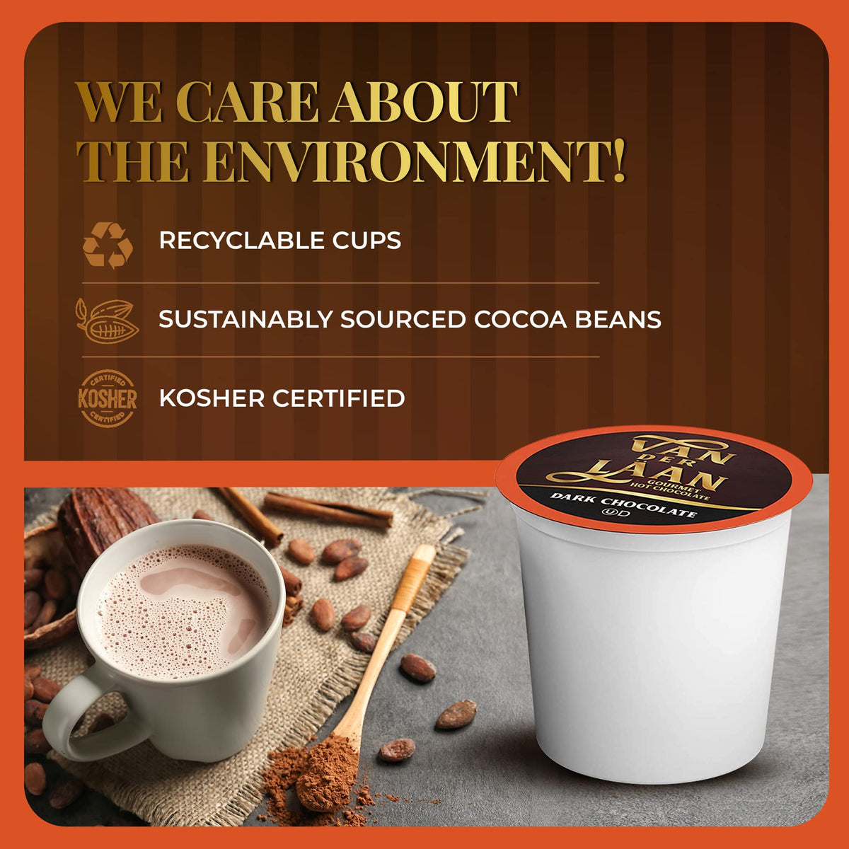 Recyclable Van Der Laan packaging highlighting eco-friendly design