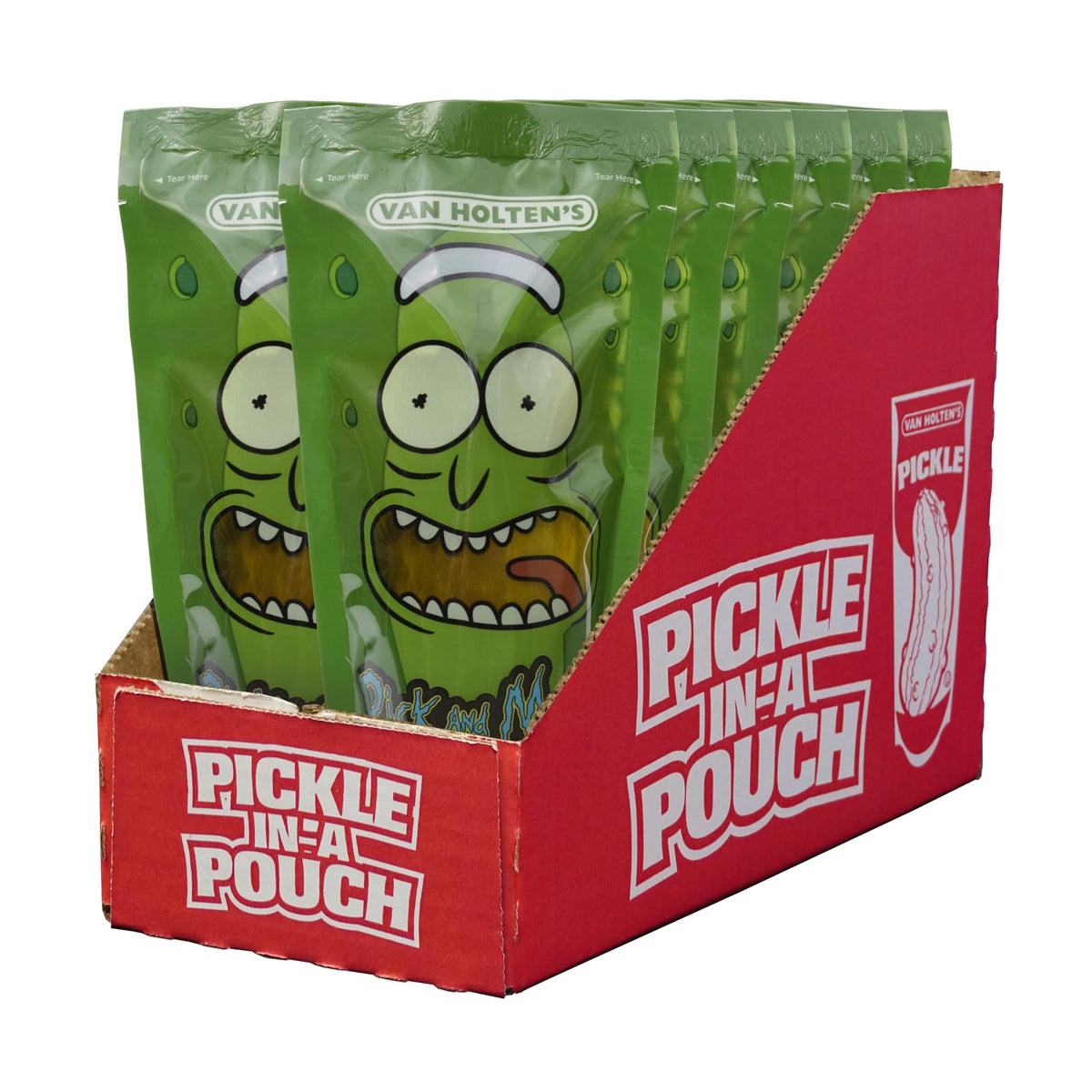 Van Holten's Pickles Pickle Rick in a pouch, on-the-go snack for fans